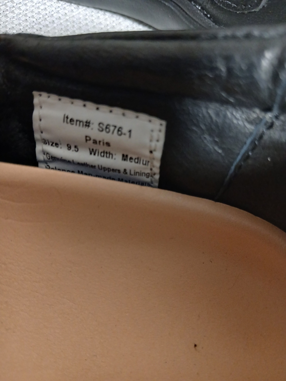 Sure Fit Black Mary Jane Comfort Shoes - Picture 5 of 6